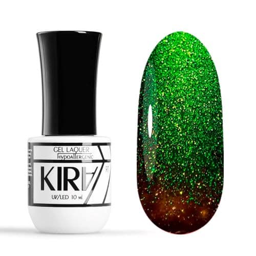 КИРА гель-лак кошачий глаз GRASS 10мл