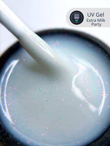 ATASHI Smart Uv gel, Party Extra Milk ,15мл