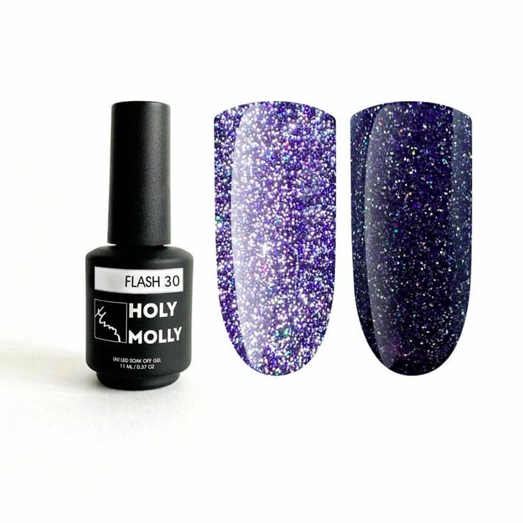 Holy Molly, Гель-лак   FLASH №30 11ml #