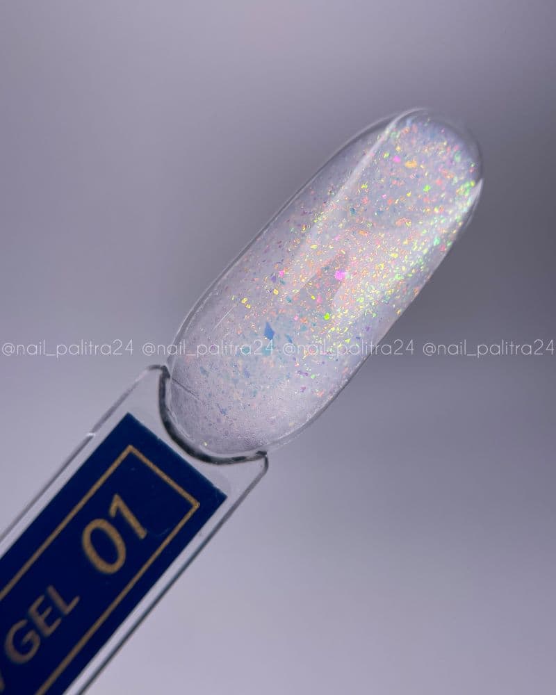 LetsGlow Builder gel Fairy Glow 01 13гр