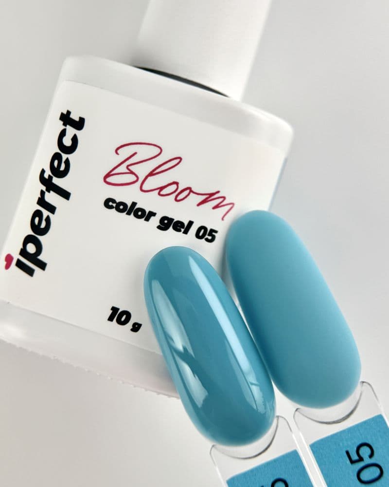 iPerfect, Bloom color gel 05 - гель-лак для ногтей, 10гр флакон с кистью
