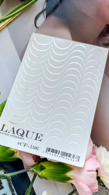 LAQUE #CF-196 SILVER