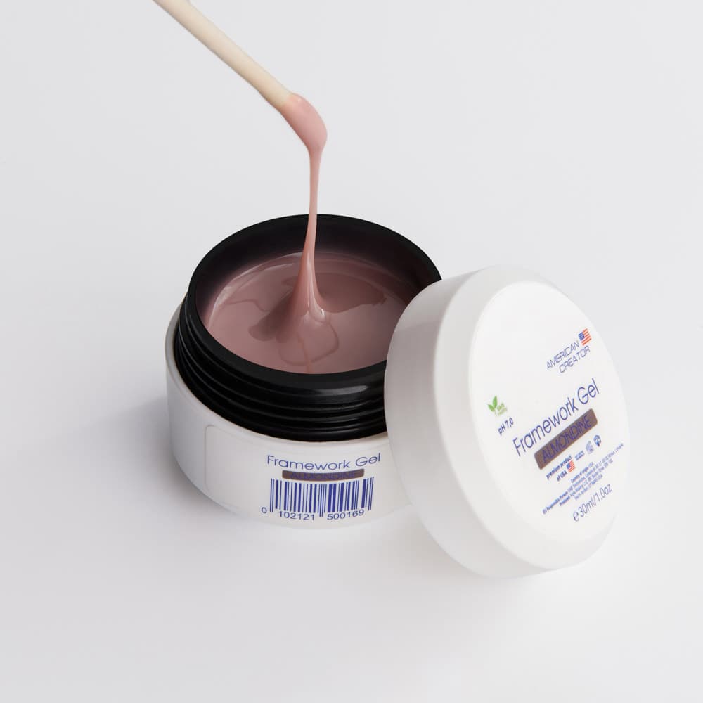 American Creator, Гель для наращивания ногтей Framework Gel "Almondine" (30ml)