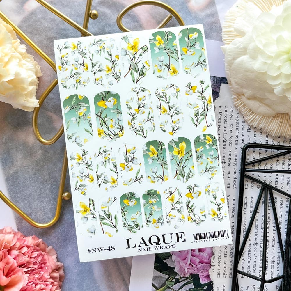 "LAQUE" Пленки NAIL WRAPS №48
