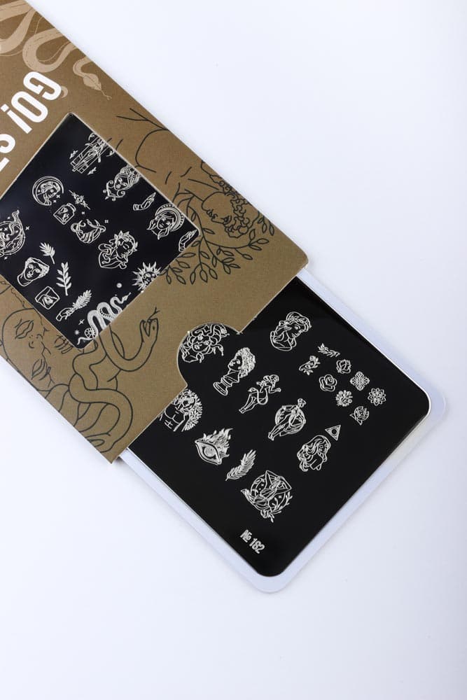 Go! Stamp, Пластина для стемпинга 182 Antique