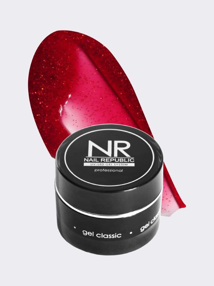 Nail Republic, Gel "Red , and?"  №284 (15 гр)