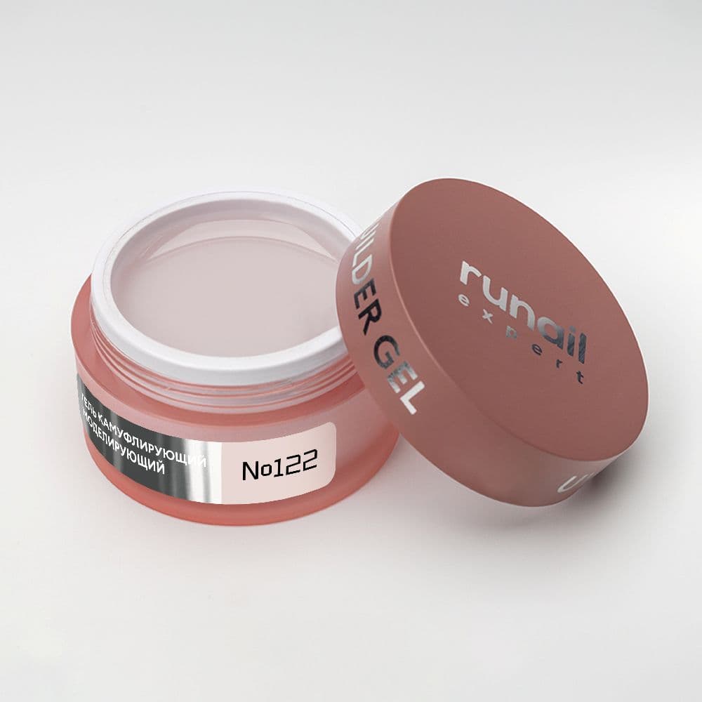 Runail, Гель моделирующий UV BULDER GEL Expert № 122, 50г банка