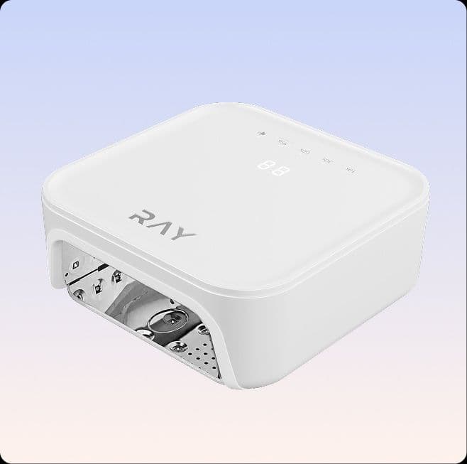 RAY, Лампа для сушки ногтей RAY BASIC 2.0 белый 36ВТ рус.яз.