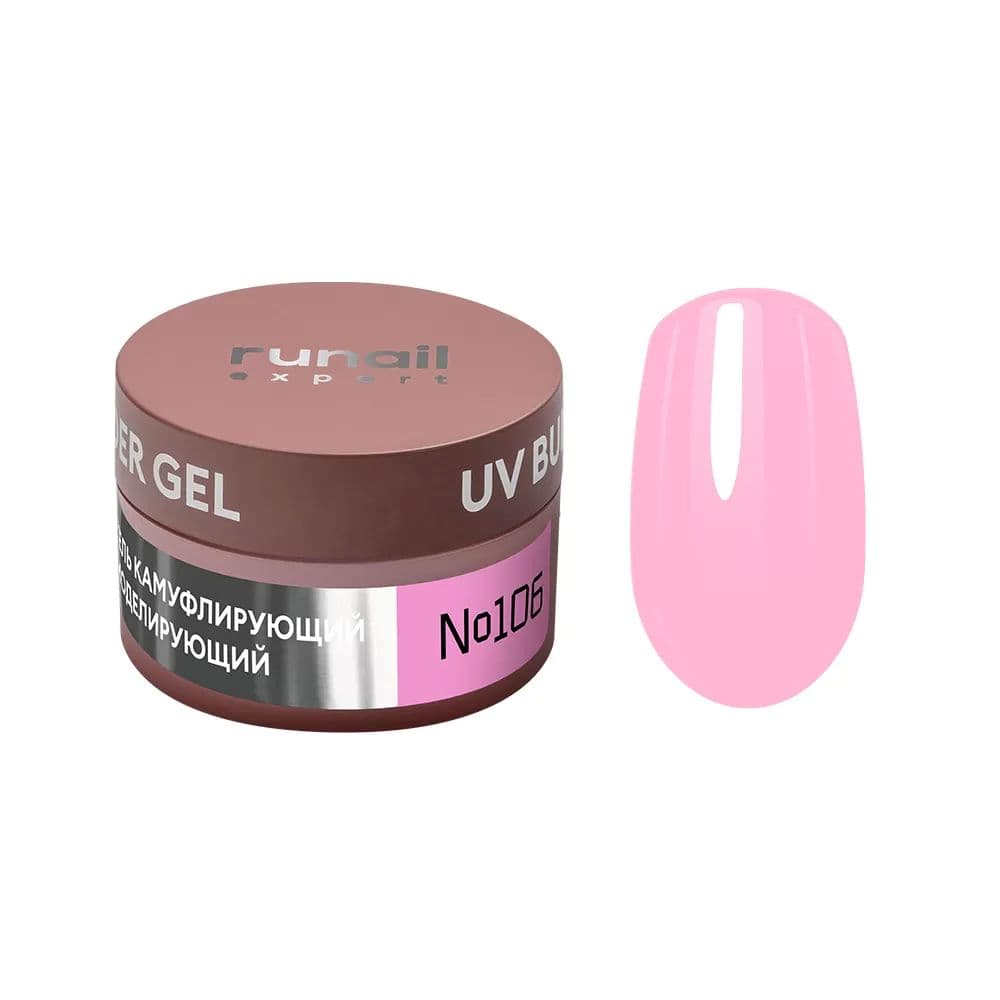 Runail, Гель моделирующий UV BULDER GEL Expert № 106, 15г банка
