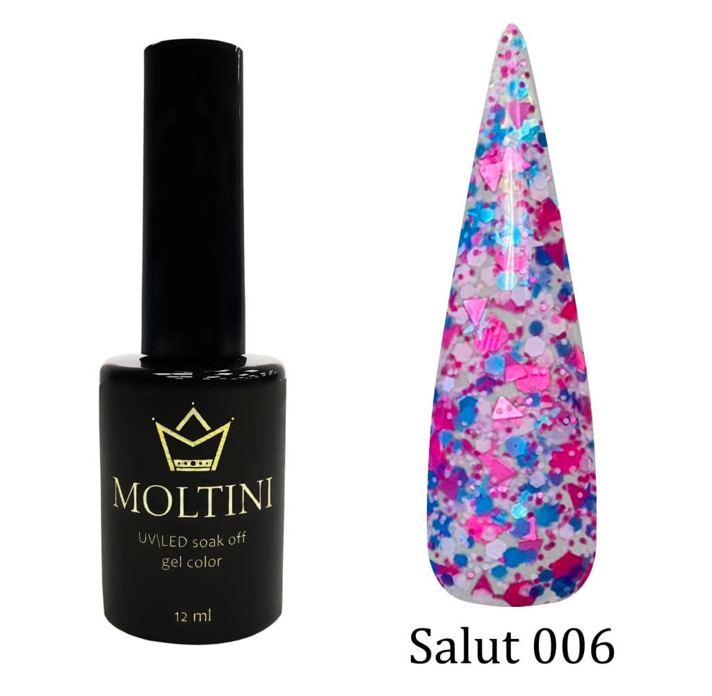Moltini цветной гель-лак Salut 006. 12 мл..#