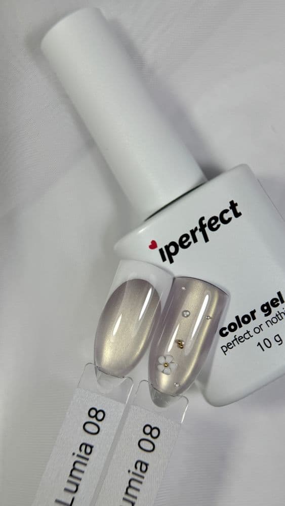 iPerfect, Lumia cat color gel 08 - гель-лак для ногтей, 10гр флакон с кистью