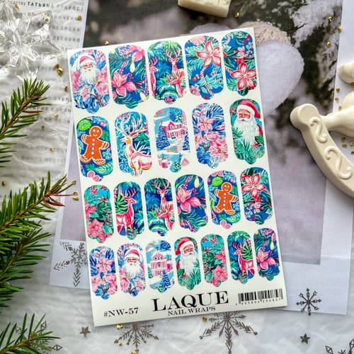 "LAQUE" Пленки NAIL WRAPS №57