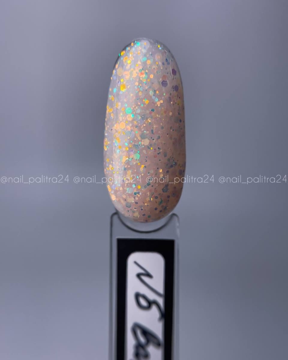 Grattol Rubber Base Opal Glitter №5  9 ml