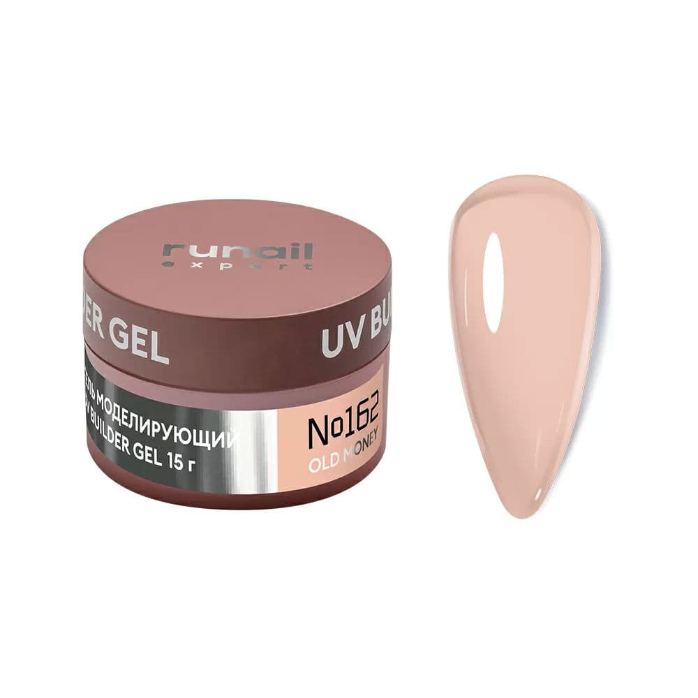 Runail, Гель моделирующий UV BULDER GEL Expert № 162, 15г банка