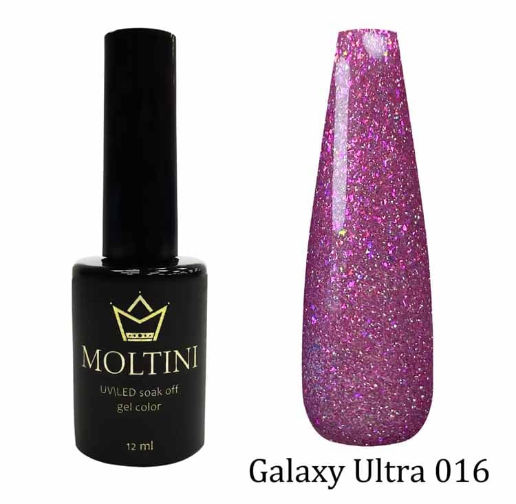 Moltini светоотр.гель-лак Galaxy Ultra 016 12мл