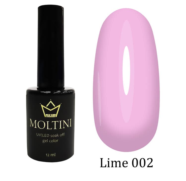 Moltini цветной гель-лак "Lime" 002. 12 мл.