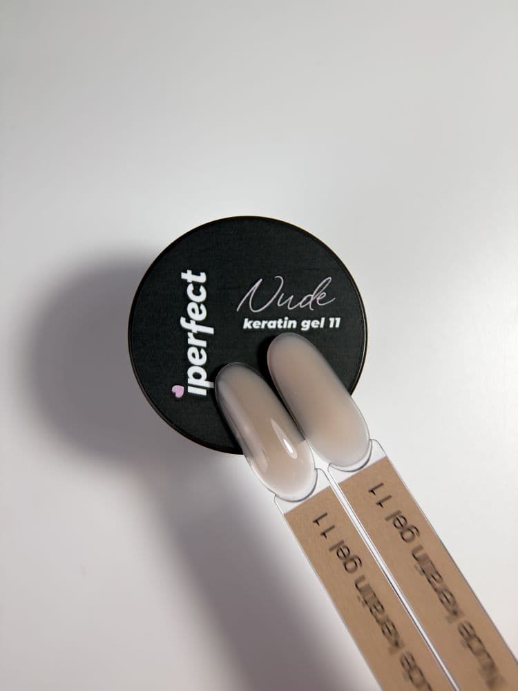 iPerfect, Nude keratin gel 11 - гель для укрепления и моделирования ногтей 15гр