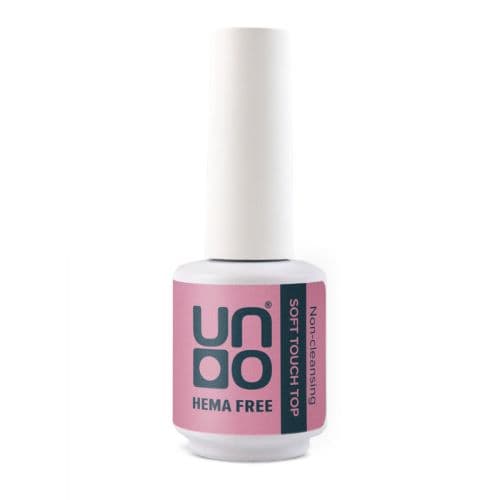 Uno, HEMA FREE Верхнее покрытие Soft Touch с бархатным эффектом, 10г