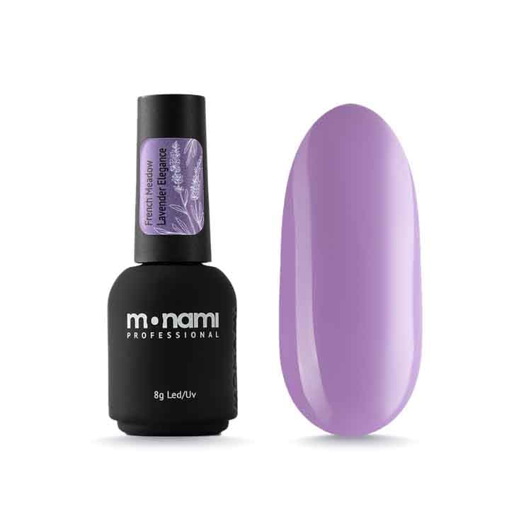 Monami Гель-лак French Meadow-Lavender Elegance, 8 гр