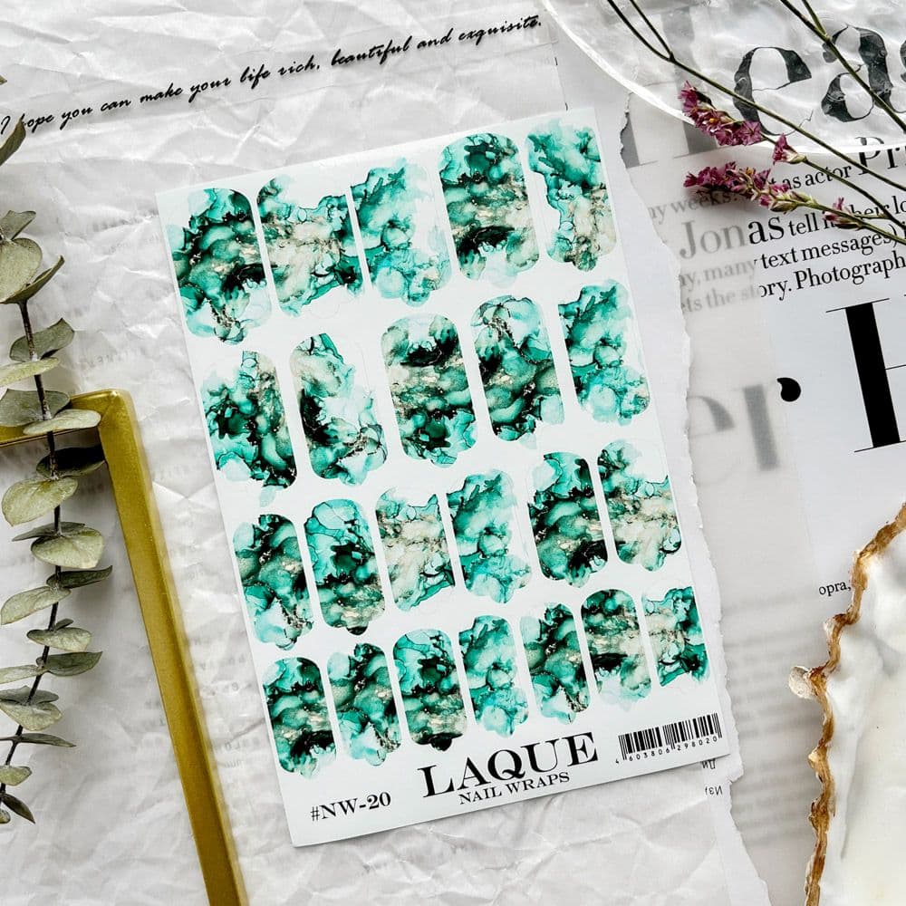 "LAQUE" Пленки NAIL WRAPS №20