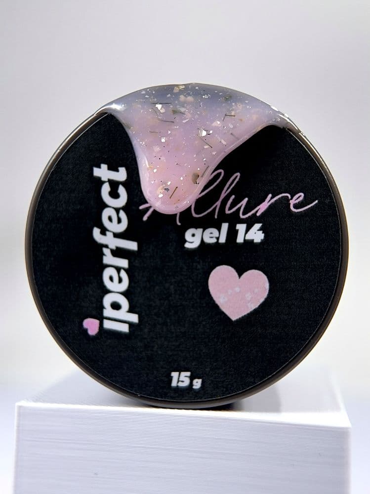 iPerfect, Allure gel 14 - гель для укрепления и моделирования ногтей 15гр