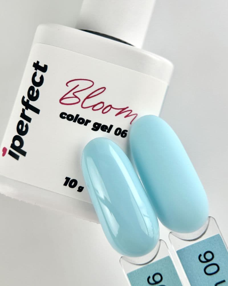 iPerfect, Bloom color gel 06 - гель-лак для ногтей, 10гр флакон с кистью