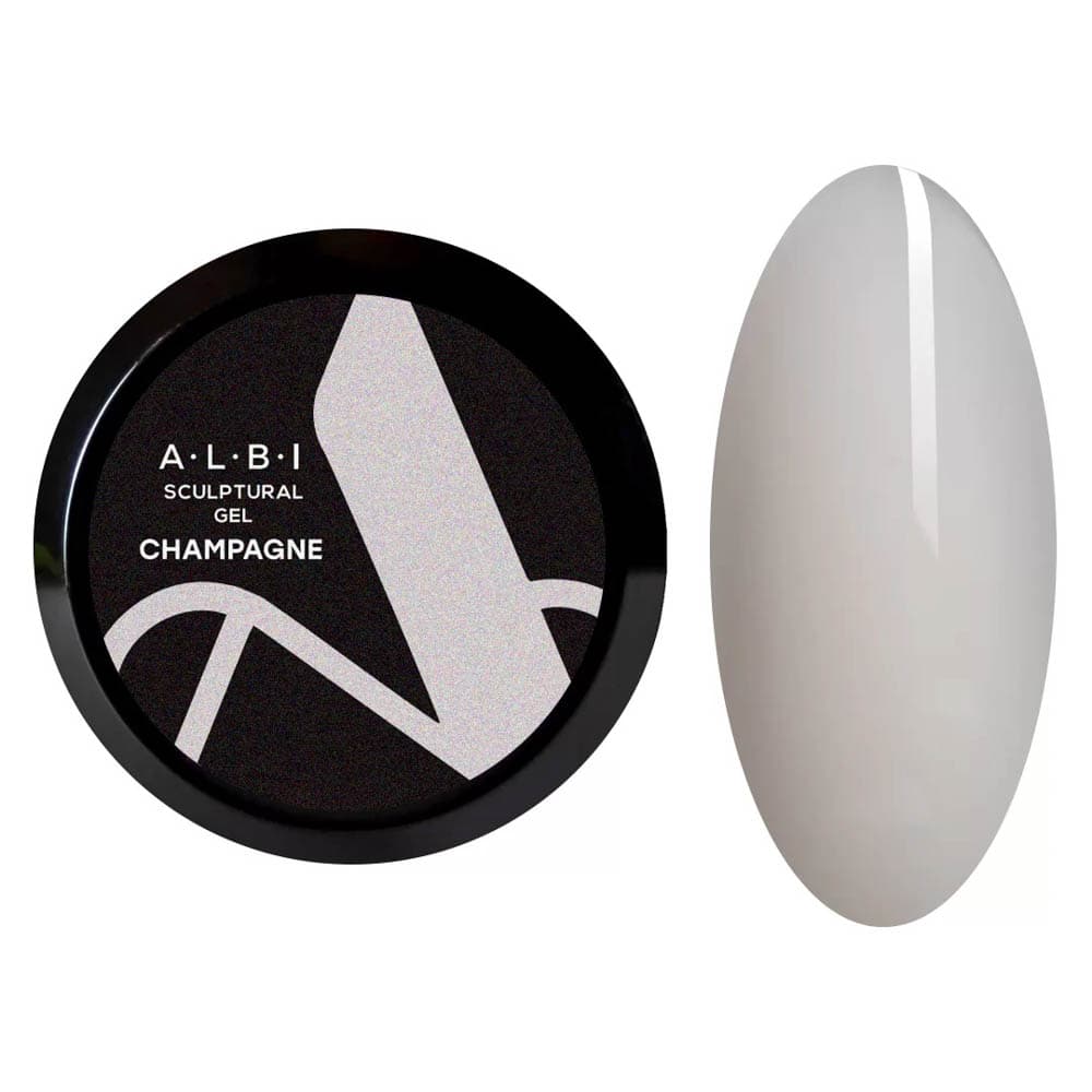 ALBI, Гель скульптурный Champagne,15ml