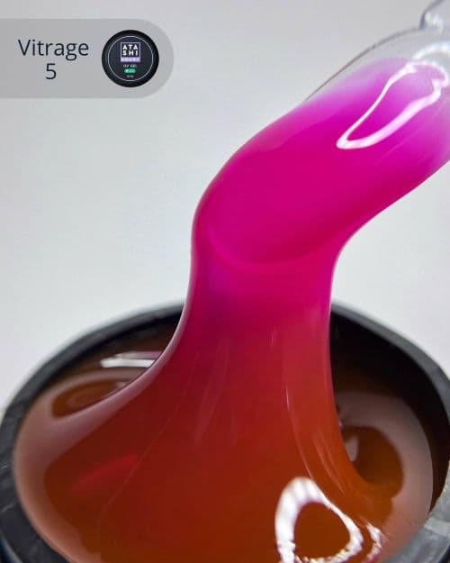 ATASHI Smart Uv gel, Vitrage 5, 15 мл.