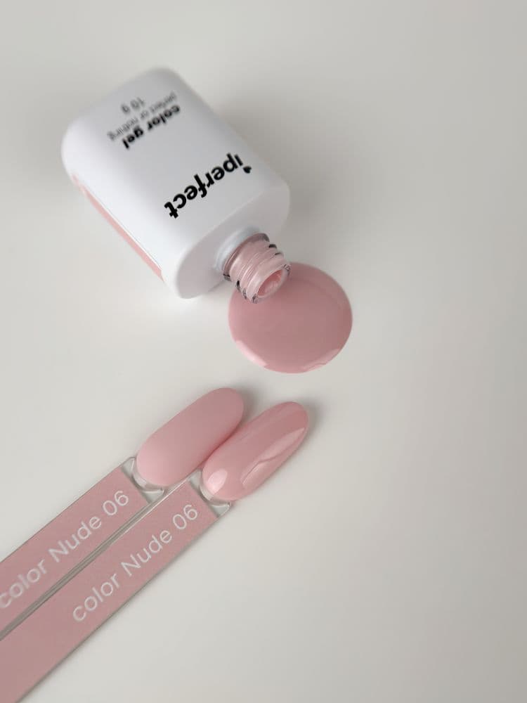 iPerfect, Nude color gel 06 - гель-лак для ногтей 10гр