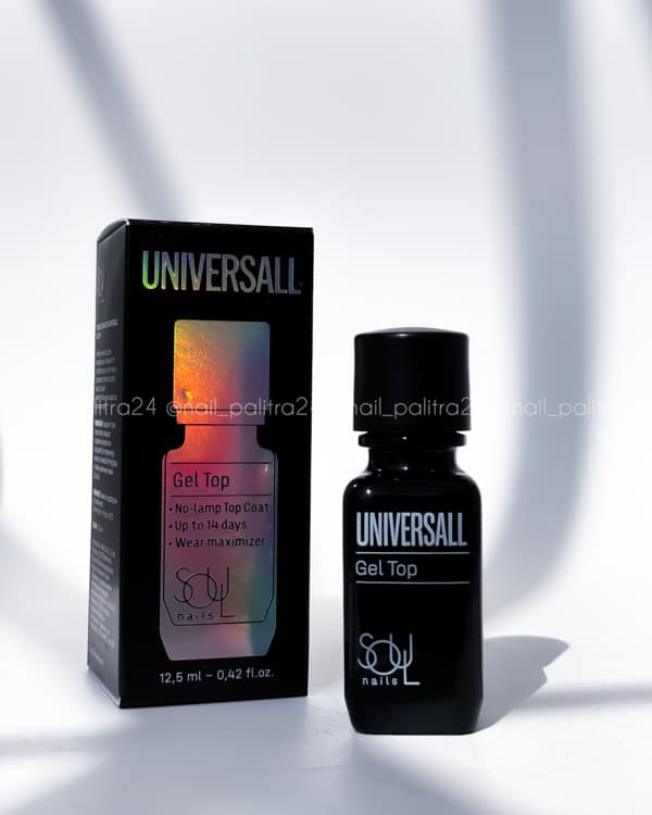 Soul, Уход черный UNIVERSALL GEL TOP