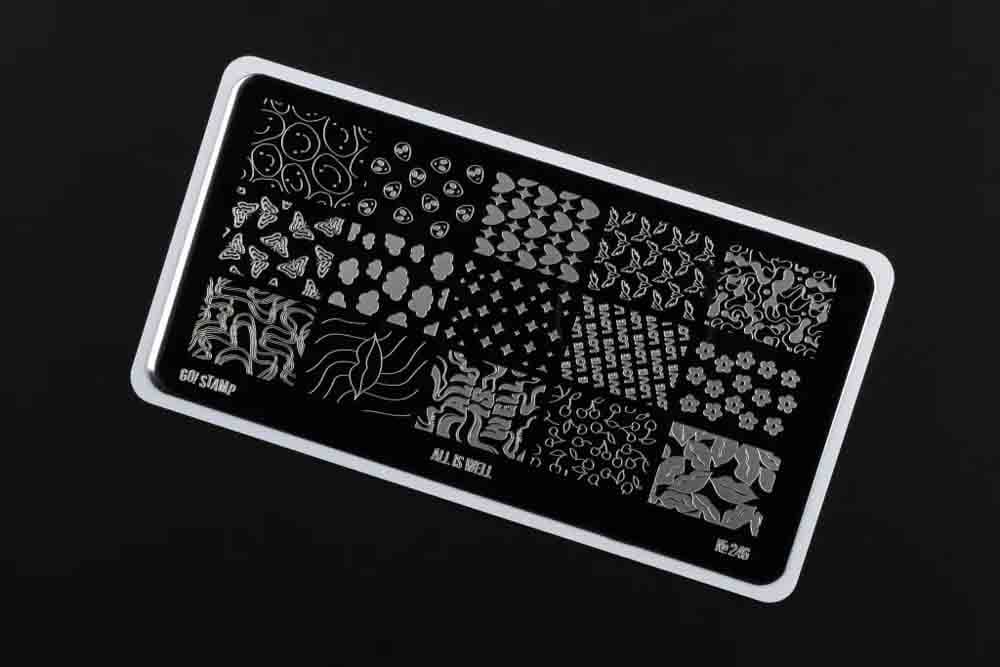 Go! Stamp, Пластина для стемпинга 246 All Is Well