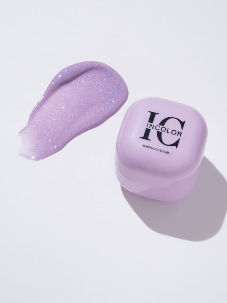 Incolor, Гель Вспышка Авроры Aurora flash gel №1 15г #
