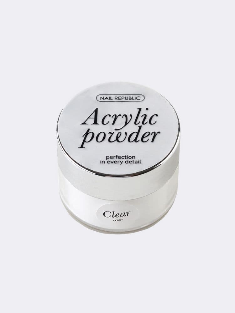 Nail Republic, Пудра акриловая acrylic powder clear (15гр) 