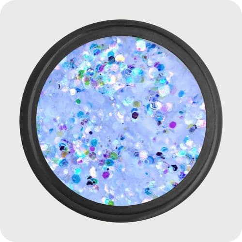 Mila, 5328 Шестигранники конфетти бел
