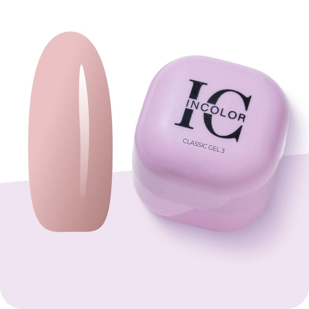 Incolor, Гель Классический Classic gel №3 15г #