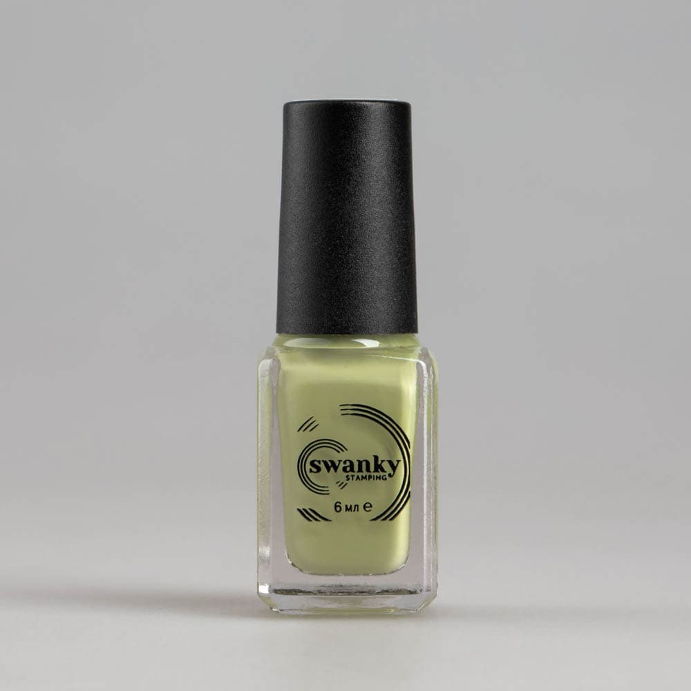 Swanky Stamping, Лак для стемпинга S062, фисташковое мороженое, 6мл #