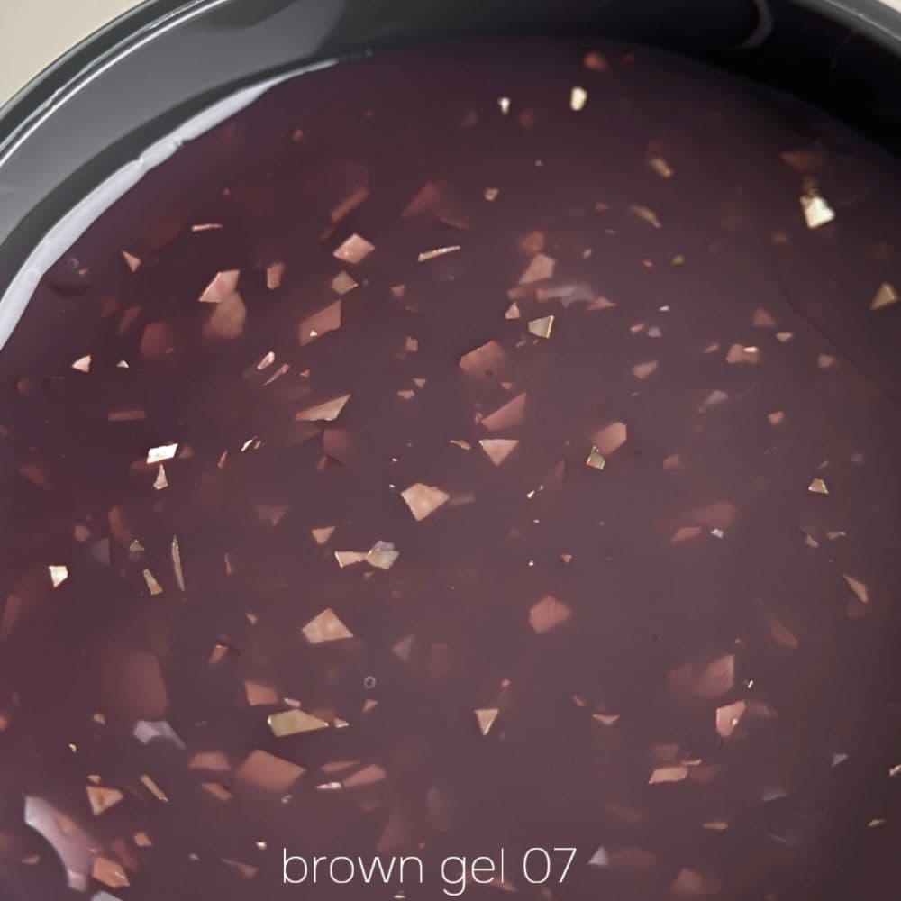 iPerfect, Brown gel 07 - гель для укрепления и моделирования ногтей 15гр