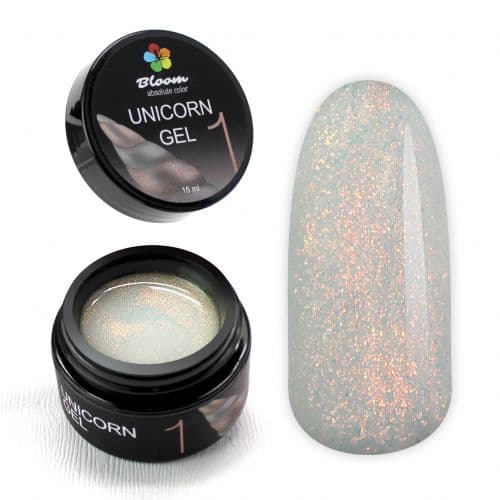 Bloom, Гель UNICORN 01 15 мл
