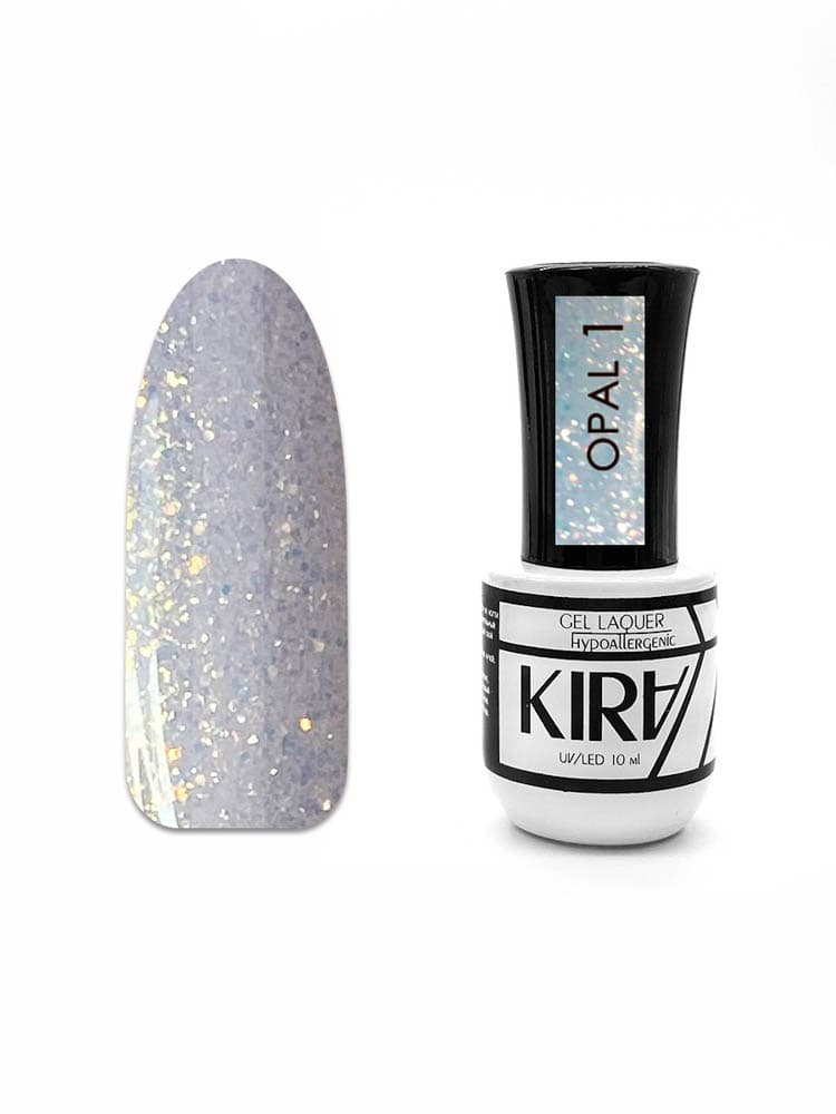 КИРА гель-лак   OPAL 1 10 мл.