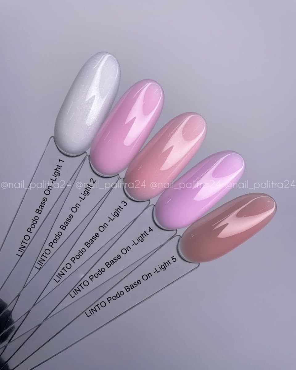 Linto, PODO BASE ON-LIGHT №5 10 ml (База для педикюра)