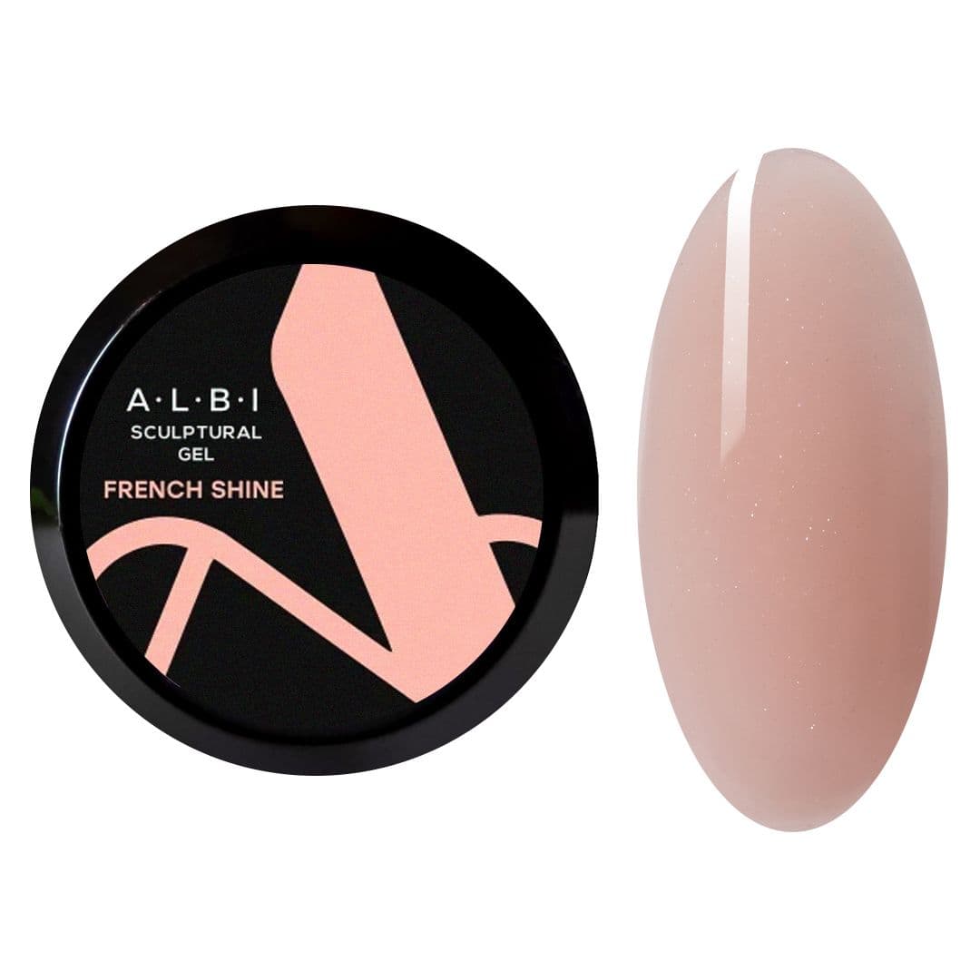 ALBI, Гель скульптурный French Shine,15ml