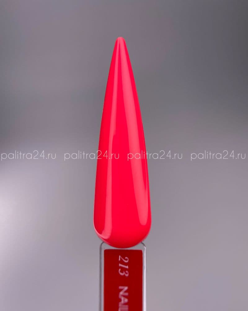 Nail Republic, 213 Is this love? гель-лак, Красно-оранжевый Крайола (10 гр)