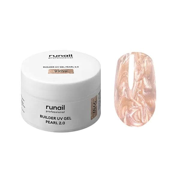 Runail, Моделирующий УФ-гель с жемчужным эффектом GEL PEARL 2.0 , 15 г №9959