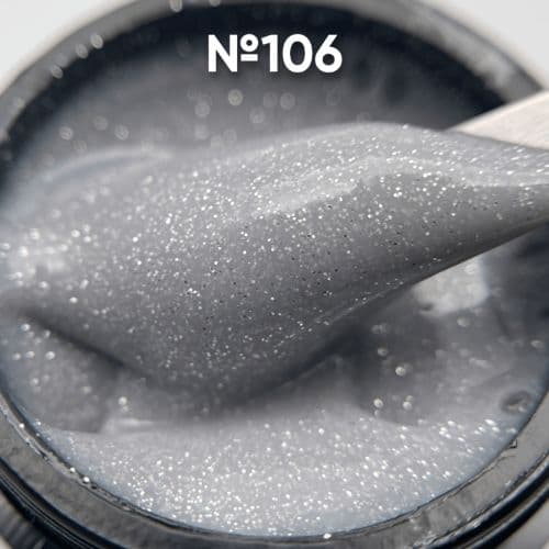 Опция Гель моделир. с блестками "№106" 15мл