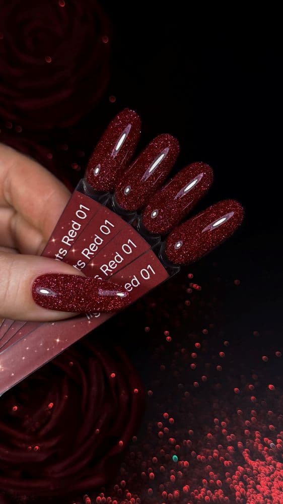 iPerfect, Red lights color gel 01 - гель-лак светооражающий для ногтей, 10гр флакон с кистью