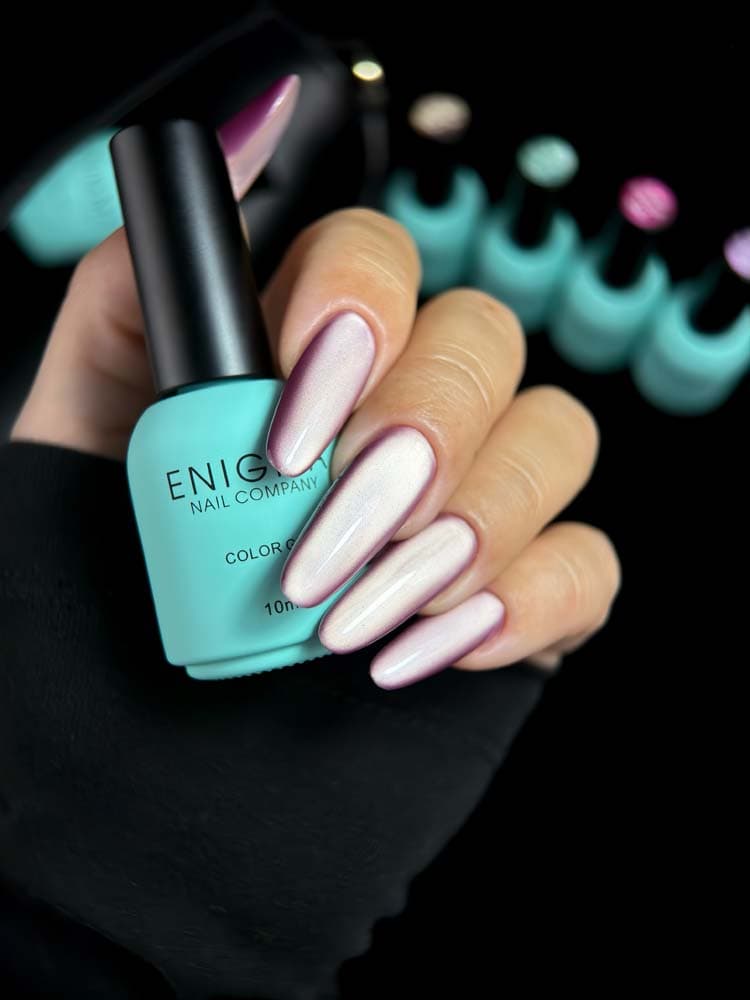 ENIGMANIC, Гель-лак с эффектом кошачий глаз AURA silk cat 06 10 мл.